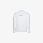 Calvin Klein Standard Logo Crew Erkek Beyaz T-Shirt