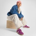 Converse Run Star Trainer Unisex Mor Süet Sneaker