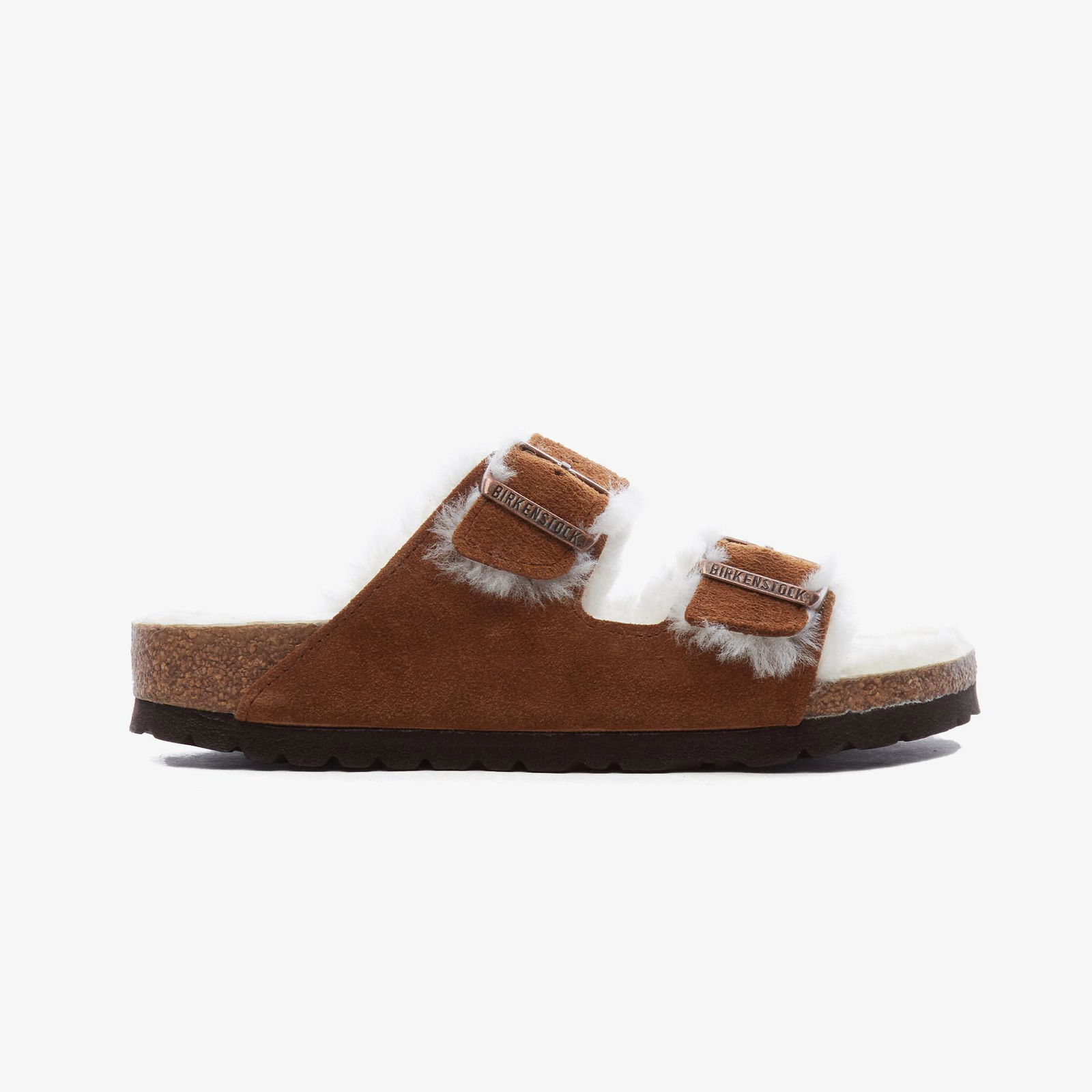 6Df5E78F-4Fc4-4Ff4-8A08-6E43A0Fd7F67_Size2000X2000_Cropcenter Birkenstock Arizona Shearling
Suede Leather Kadın Kahverengi Terlik