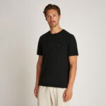 Tommy Hilfiger Essential Reg Fit Solid Erkek Siyah T-Shirt