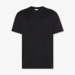 Calvin Klein Supima Chest Crewneck Erkek Siyah T-Shirt