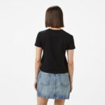 Calvin Klein Monologo Baby Kadın Siyah T-Shirt