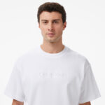 Calvin Klein Fashion Logo Erkek Beyaz T-Shirt