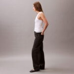 Calvin Klein Cotton Solid Tank Kadın Beyaz T-Shirt