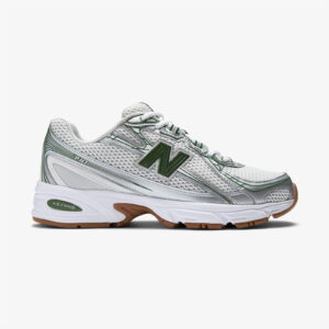 New Balance 740 Lifestyle Unisex Gri/Yeşil Spor Ayakkabı
