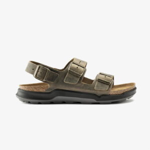 Birkenstock Milano Artic Old Erkek Haki Terlik