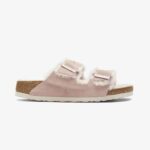 Birkenstock Arizona Shearling Kadın Krem Terlik