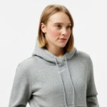 Nike Sportswear Phoenix Fleece Kadın Gri Kapüşonlu Sweatshirt