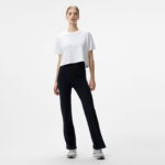 شلوار ورزشی مشکی زنانه نیکی Dri-Fit One بلند - تصویر 30