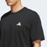 adidas Basketball Grafik Erkek Siyah Basketbol T-Shirt