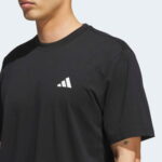 adidas Basketball Grafik Erkek Siyah Basketbol T-Shirt