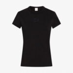 Calvin Klein Slim Kadın Siyah T-Shirt