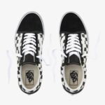 Vans Old Skool Unisex Damalı Siyah Sneaker