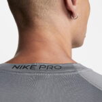 Nike Pro Dri-FIT Erkek Gri T-Shirt