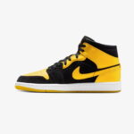 Jordan Air 1 Mid SE Erkek Siyah Spor Ayakkabı