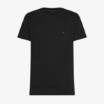 Tommy Hilfiger Essential Reg Fit Solid Erkek Siyah T-Shirt