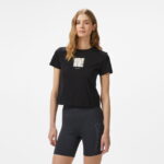 Calvin Klein Front Photo Graphic Baby Kadın Siyah T-Shirt