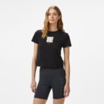 Calvin Klein Front Photo Graphic Baby Kadın Siyah T-Shirt