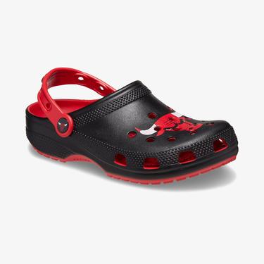 7Fba3Ac0-0C39-4446-8392-Bae35Bbb0091_Size375_Croptop Crocs Nba Chicago Bulls Cls Clg Erkek Kırmızı Terlik