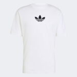 adidas Oversize Erkek Beyaz T-Shirt