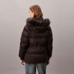 Calvin Klein Mid Down Kadın Siyah Ceket