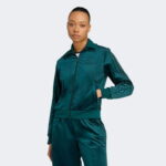 adidas Velvet Track Top Kadın Yeşil Eşofman Üstü