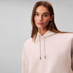 Calvin Klein Logo Emb French Terry  Kadın Gri Sweatshirt