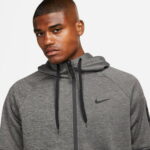 Nike Therma Erkek Gri Sweatshirt
