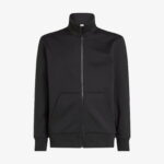 Calvin Klein Logo Tape Fermuarlı Erkek Siyah Sweatshirt