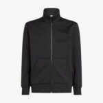 Calvin Klein Logo Tape Fermuarlı Erkek Siyah Sweatshirt