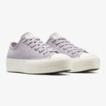 Converse Chuck Taylor All Star Lift Platform Unisex Mor Sneaker