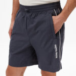 Calvin Klein Relaxed Crinkle Nylon Track Erkek Mavi Şort