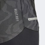 adidas Ultimate Heat Rdy Kadın Siyah Koşu T-Shirt