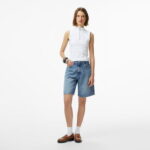 Calvin Klein Woven Label Kadın Beyaz T-Shirt