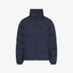 Calvin Klein Quilted Bonded Channel Erkek Mavi Ceket