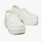 Crocs Stomp Kadın Beyaz Terlik