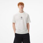 Armani Exchange Erkek Beyaz Bisiklet Yaka T-Shirt