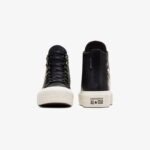 Converse Chuck Taylor All Star Lift Unisex Siyah Deri Platform Sneaker