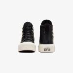 Converse Chuck Taylor All Star Lift Unisex Siyah Deri Platform Sneaker