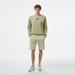 HUGO Diragol212 Erkek Yeşil Sweatshirt