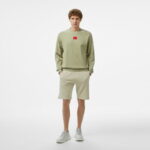 HUGO Diragol212 Erkek Yeşil Sweatshirt