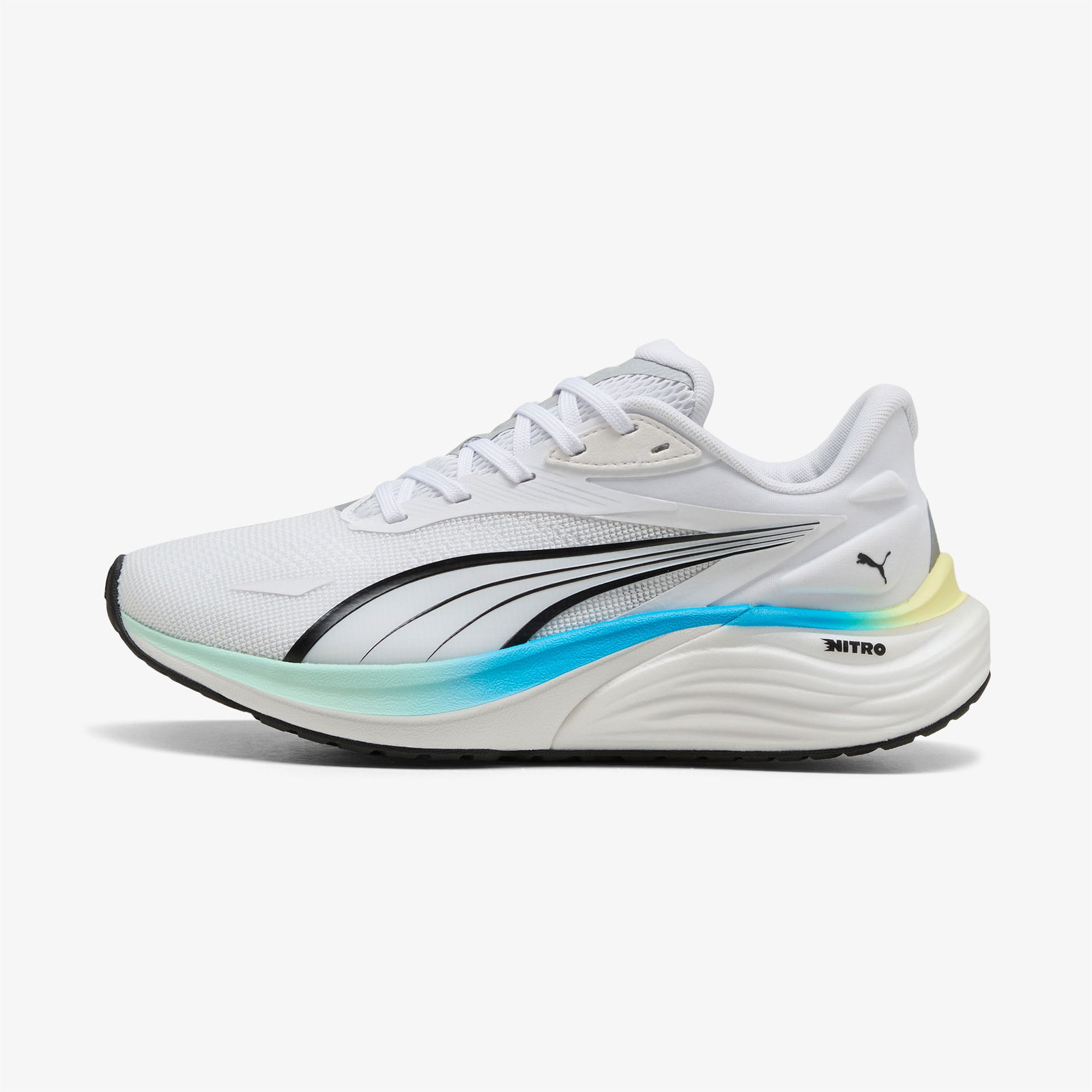 9F30F1Fe-4B0B-480A-Aa50-D16C63Bae765_Size2000X2000_Cropcenter Puma Electrify Nitro 4 Wns Kadın Beyaz Koşu Ayakkabısı