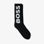 Boss Qs Rib Logo Cc Erkek Sıyah Çorap