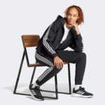adidas Future Icons 3 Stripes Kadın Siyah Günlük Eşofman Altı