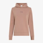 Calvin Klein Satin Regular Kadın Kahverengi Sweatshirt