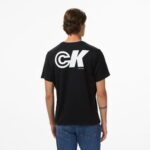 Calvin Klein Sport Logo Graphic Erkek Siyah T-Shirt