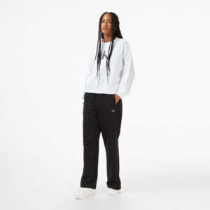 Calvin Klein French Terry Badge Logo Kadın Siyah Eşofman Altı