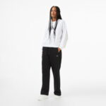 Calvin Klein French Terry Badge Logo Kadın Siyah Eşofman Altı