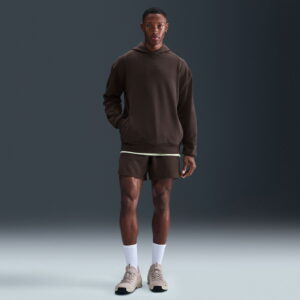 Nike Pro Dri-Fit Midlayer Erkek Kahverengi Sweatshirt