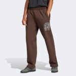 adidas Q12 Varsity Erkek Kahverengi Eşofman Altı